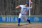 Baseball vs Emerson  Wheaton College Baseball vs Emerson College. - Photo By: KEITH NORDSTROM : Wheaton, Baseball